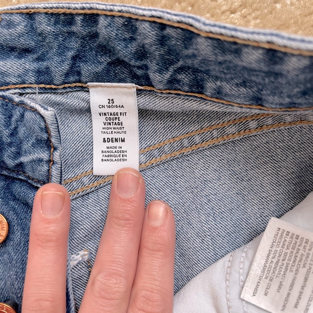 H&M denim mom jeans - Picture 6 of 7